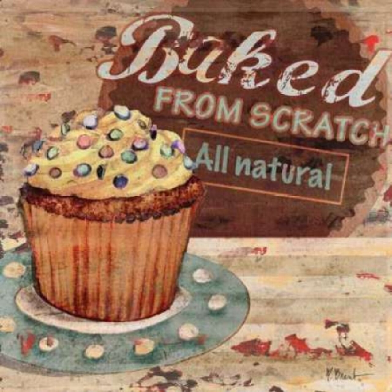 Baking Sign II Poster Print by Paul Brent - Item # VARPDXBNT187